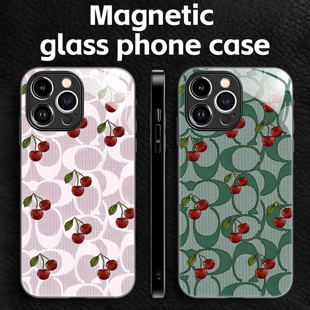 Phone Cases Iphone 13 - Casing Telepon Bermotif Mewah Cherry untuk