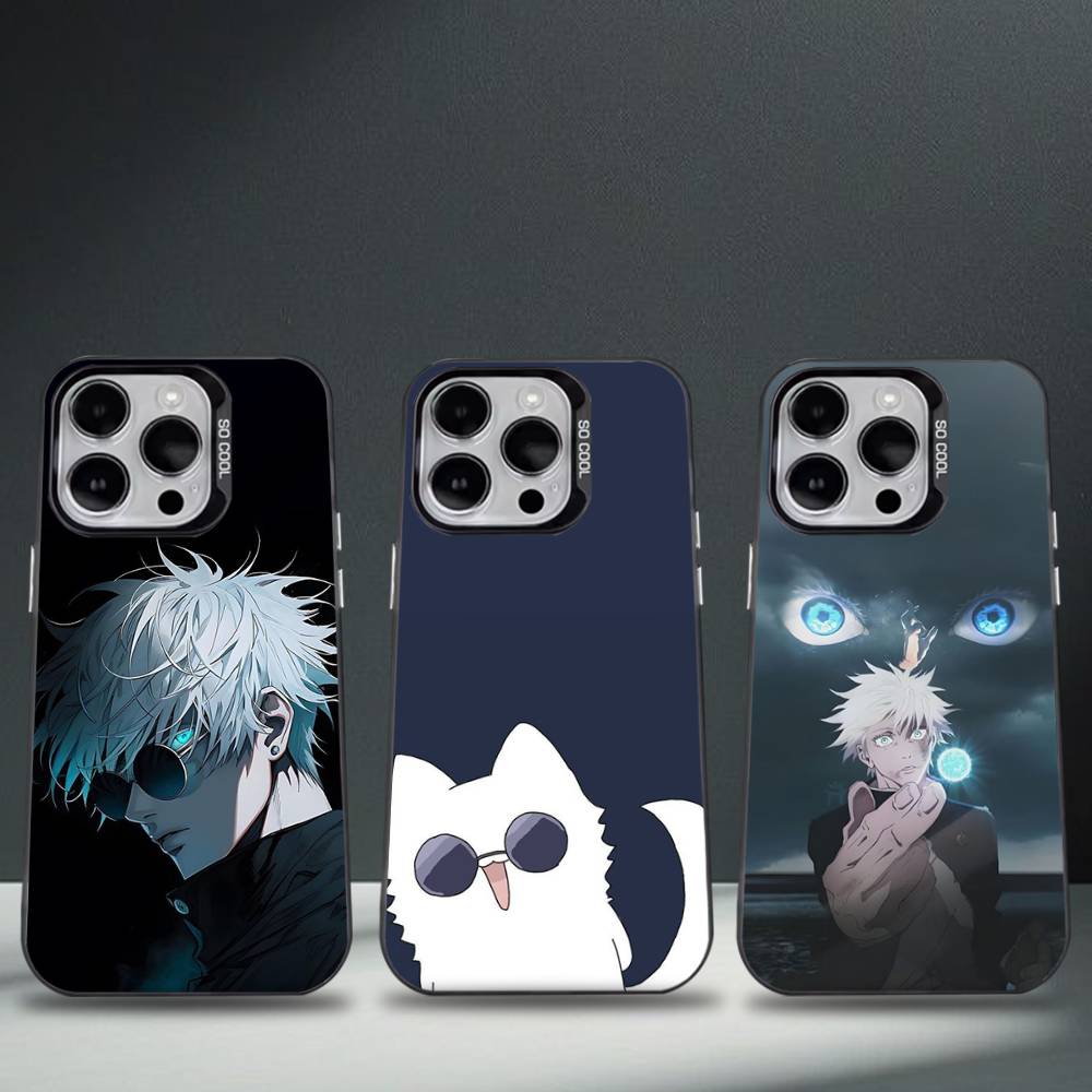Phone Cases Jujutsu Kaisen - Casing HP Anime J-Jujutsu K-Kaisen G-Gojo