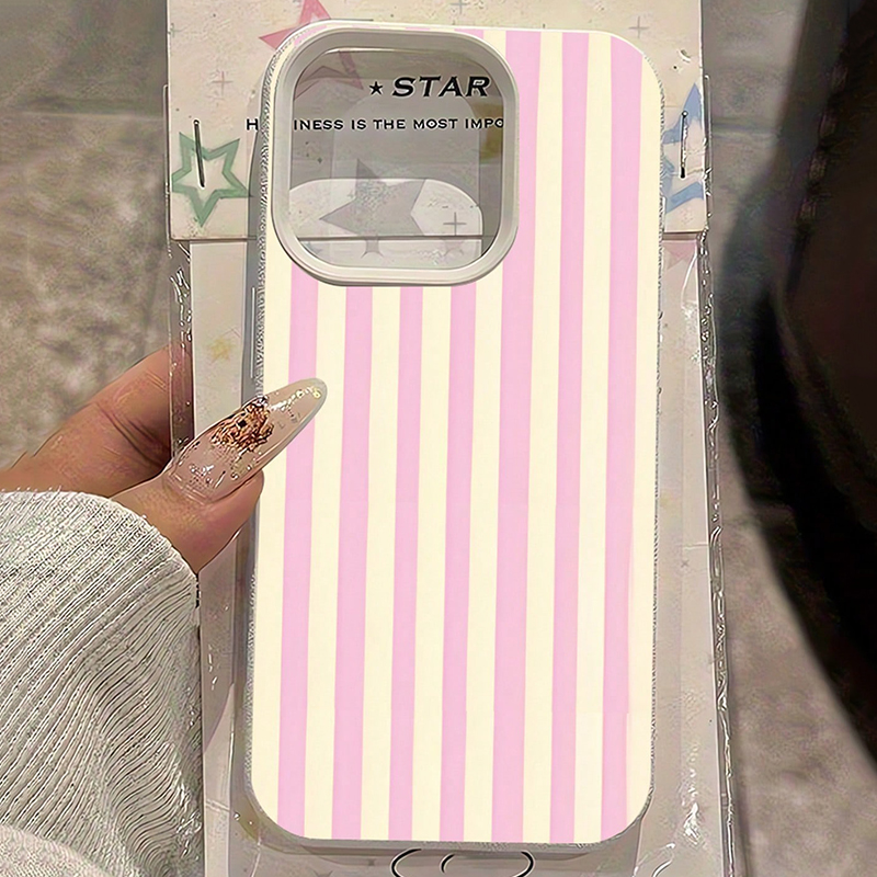 Phone Cases Xr Iphone - Casing Ponsel Motif Leci Garis Vertikal
