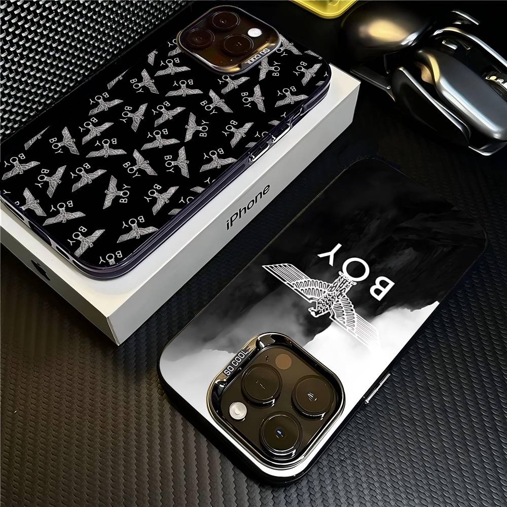Phone Cases London - Casing Ponsel Warna Logo B-Boy L-London