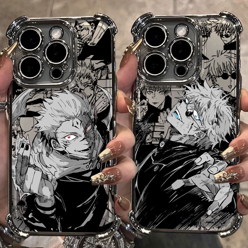 Phone Cases Jujutsu Kaisen - Casing HP Transparan Jujutsu Anime Kaisen