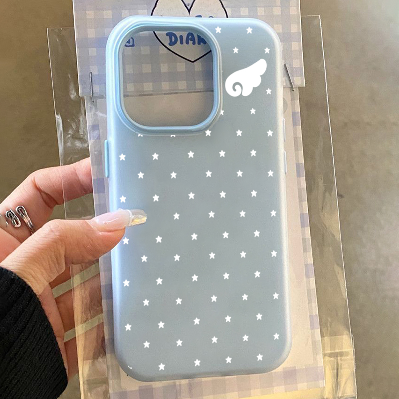 Phone Cases Xiaomi 15 - Casing Ponsel 2IN1 Sayap Bidadari Estetika