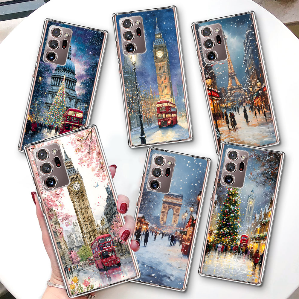 Phone Cases London - Casing Natal Musim Dingin di London