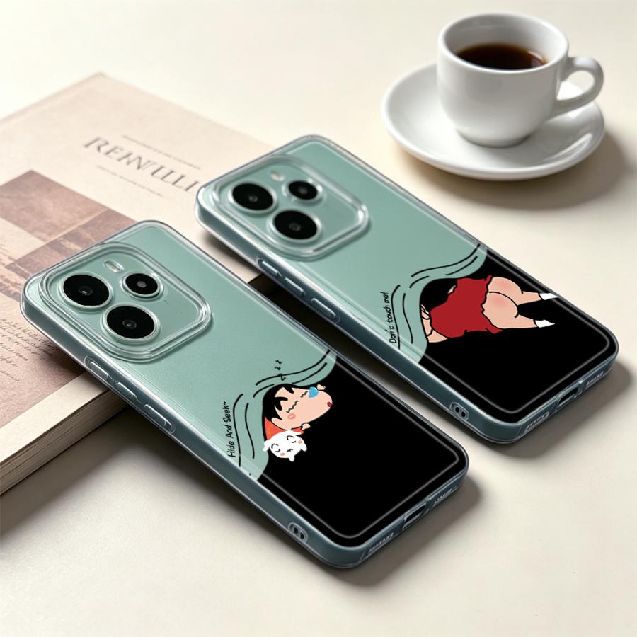 Phone Cases Xiaomi 15 - Casing Ponsel Lembut Kartun Shin-ChanS untuk