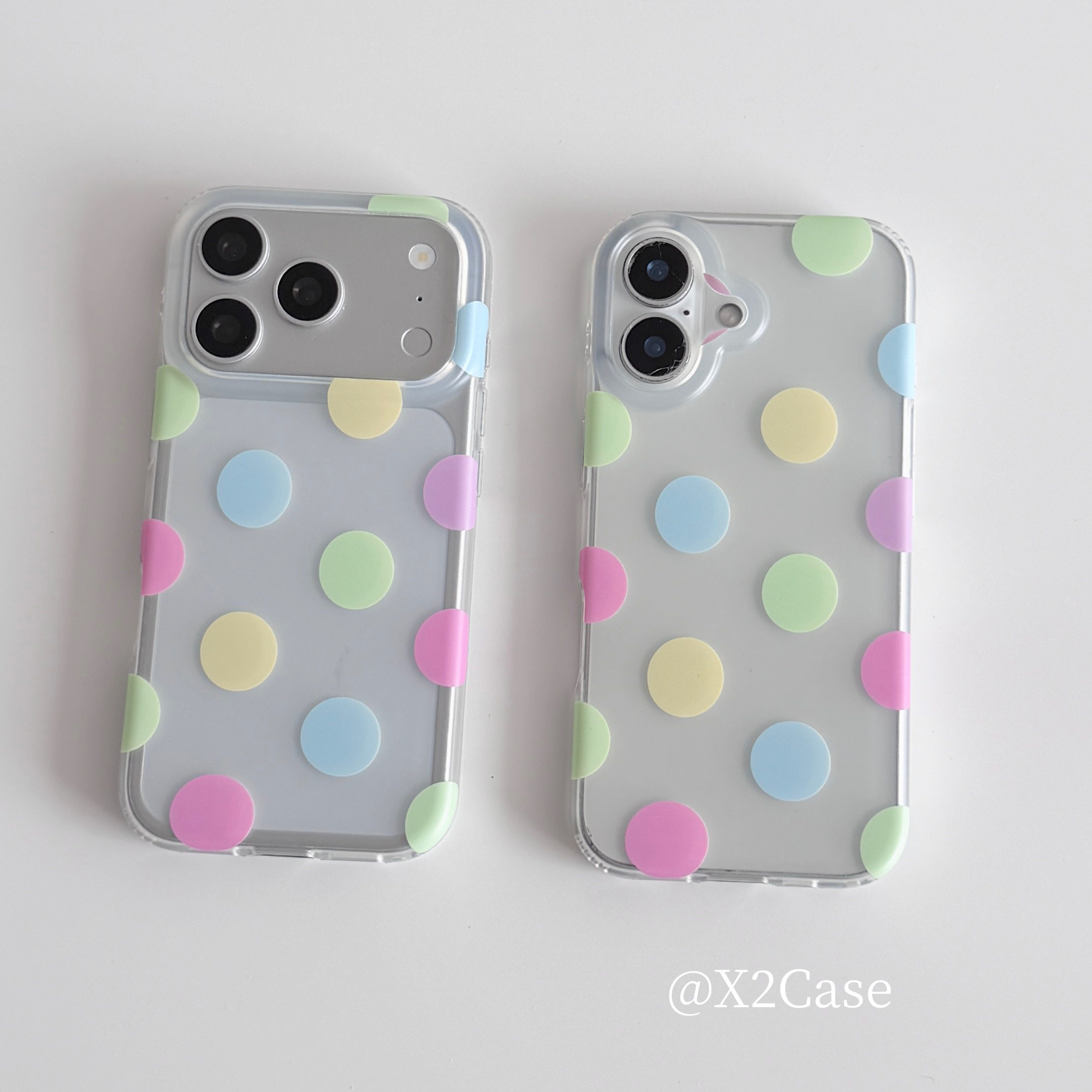 Phone Cases Xr Iphone - Casing Ponsel Korea Ins Motif Polkadot