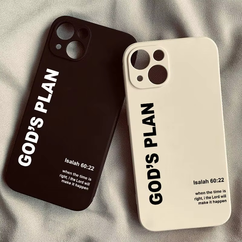 Phone Cases Xr Iphone - Casing Ponsel Pola Ayat Alkitab Rencana
