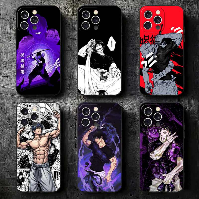Phone Cases Jujutsu Kaisen - Casing HP Anime Fushiguro Toji JUJUSU