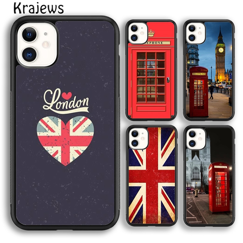 Phone Cases London - Casing Handphone Motif Kotak Telepon London