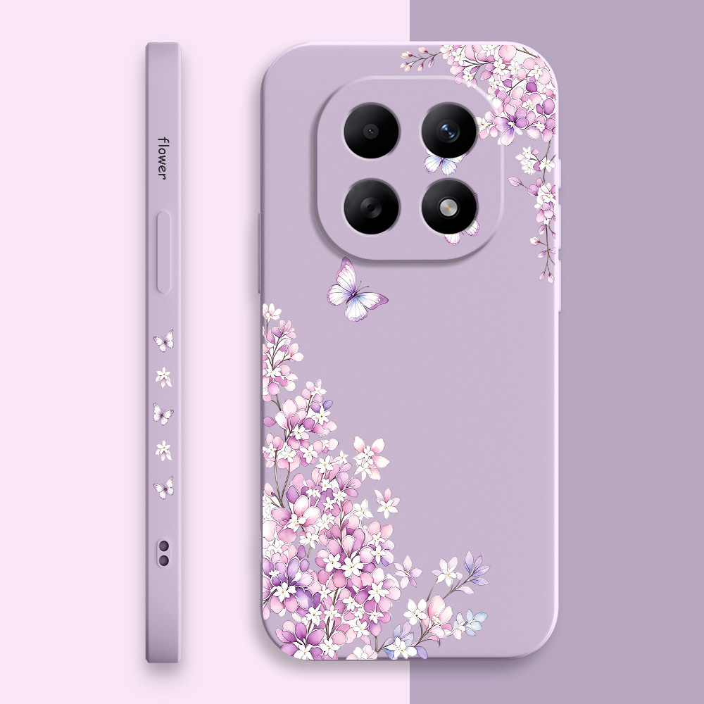 Casing Ponsel Motif Bunga Viol - Phone Cases Xiaomi 15 ulasan dan harga