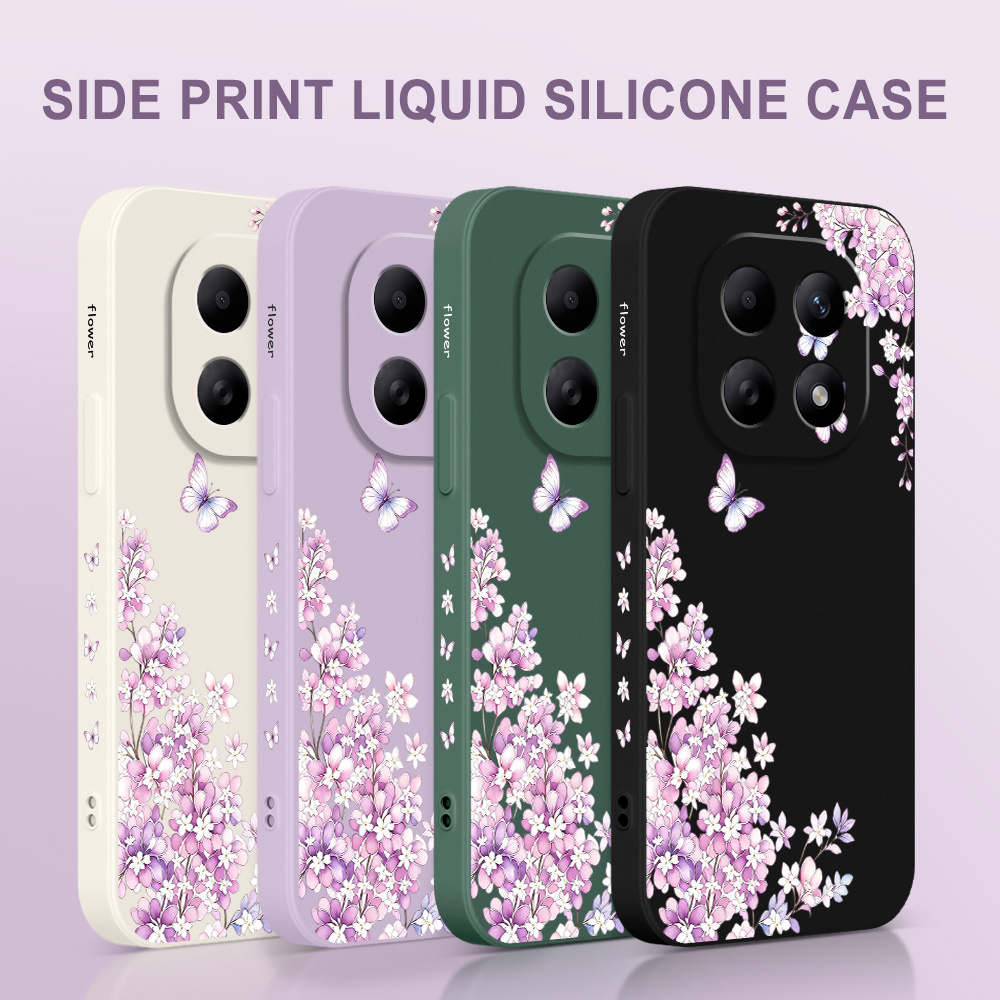 Casing Ponsel Motif Bunga Viol - Phone Cases Xiaomi 15 ulasan dan harga
