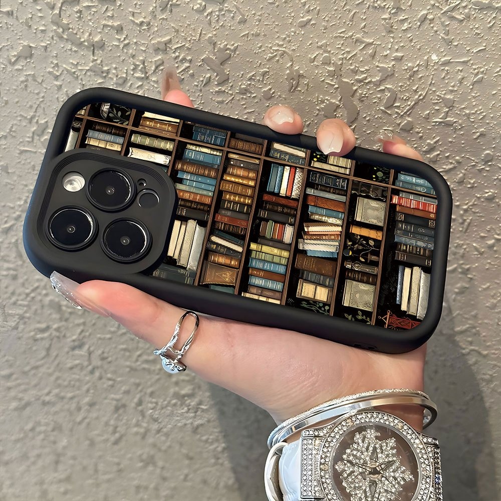 Casing Ponsel Motif Rak Buku K - Phone Cases Iphone 13 ulasan dan harga