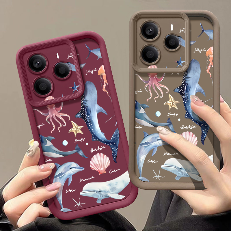 Casing Lembut Bermotif Lumba-l - Phone Cases Xiaomi 15 ulasan dan harga