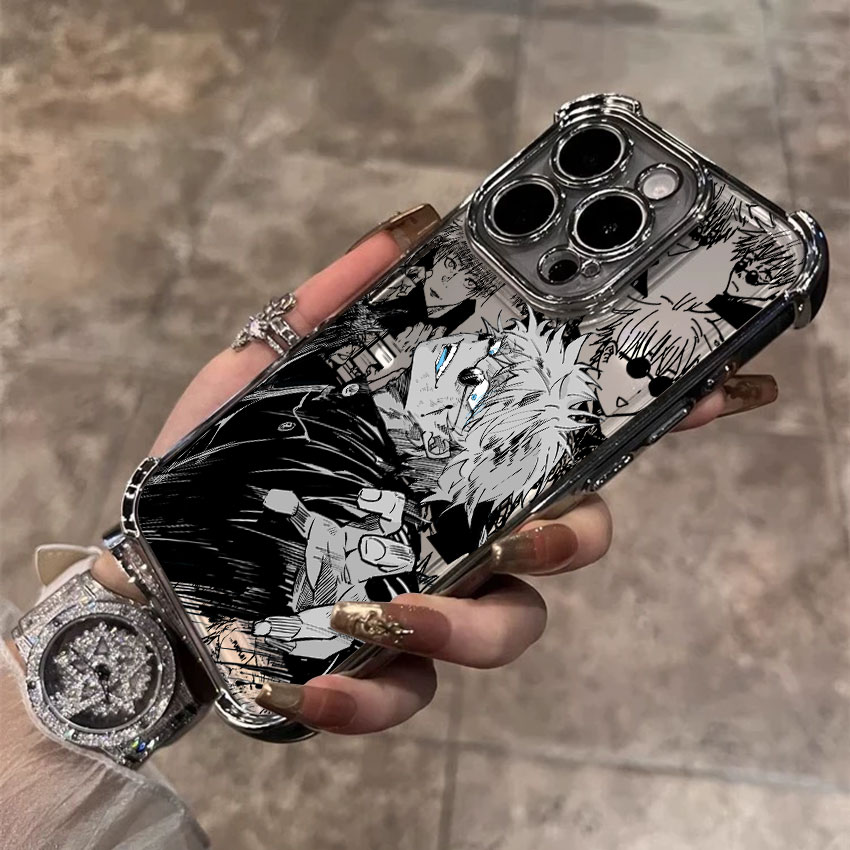 Casing HP Transparan Jujutsu A - Phone Cases Jujutsu Kaisen ulasan dan harga