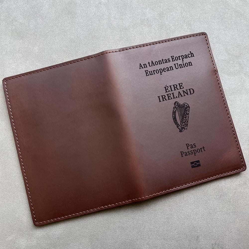 Penutup paspor Irlandia kulit  - Phone Cases Ireland ulasan dan harga