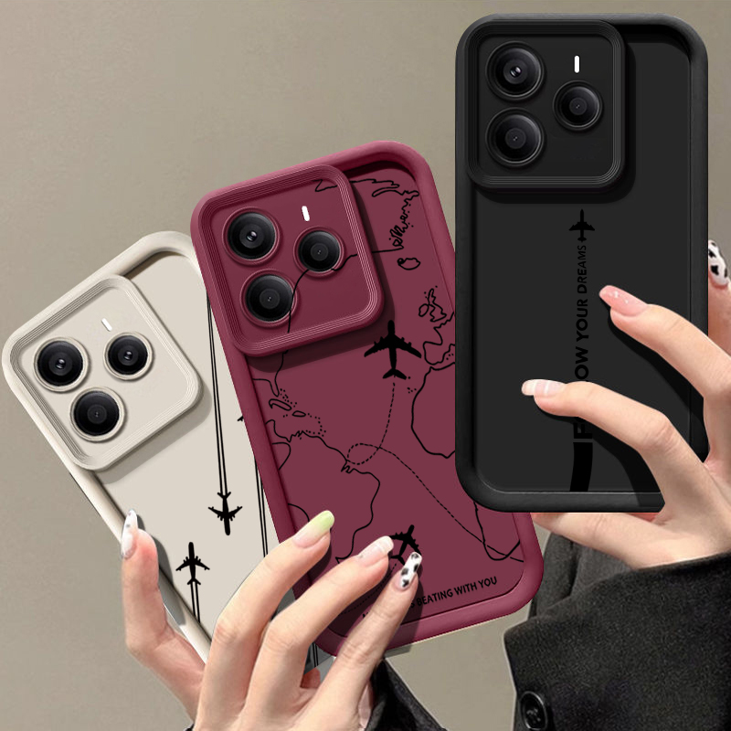 Casing Ponsel TPU Pola Rute Pe - Phone Cases Xiaomi 15 ulasan dan harga