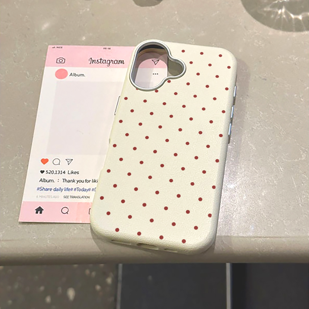 Casing Ponsel Motif Polkadot C - Phone Cases Xiaomi 15 ulasan dan harga